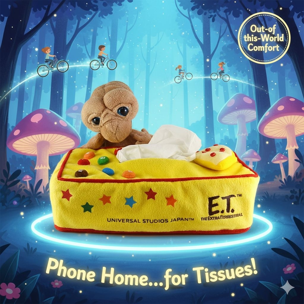 USJ E.T. the Extra Terrestrial Kleenex tissue Case