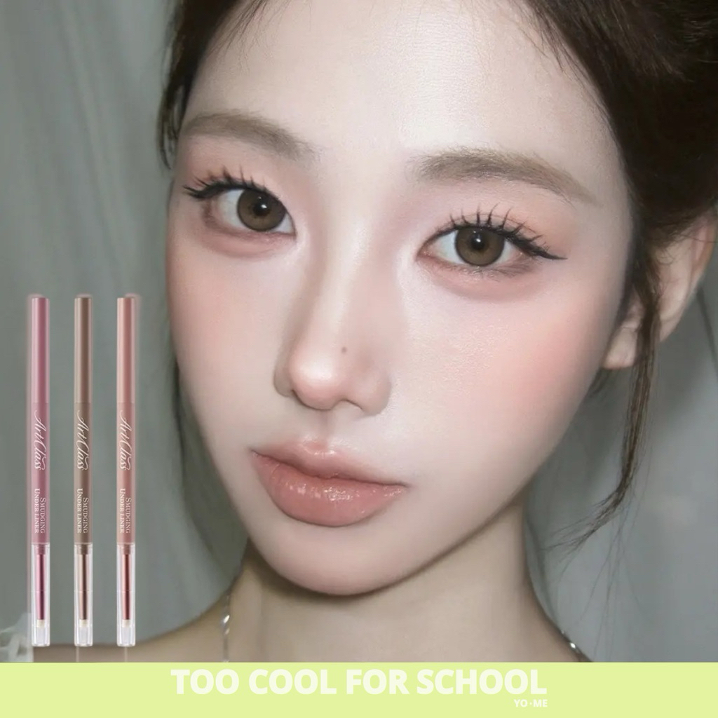 ˘พร้อมส่ง˘ Too cool for school - Smudging under liner ดินสออายไลเนอร์ ดินสอดอลลี่อาย ᴺᵉʷ 3 สีใหม่