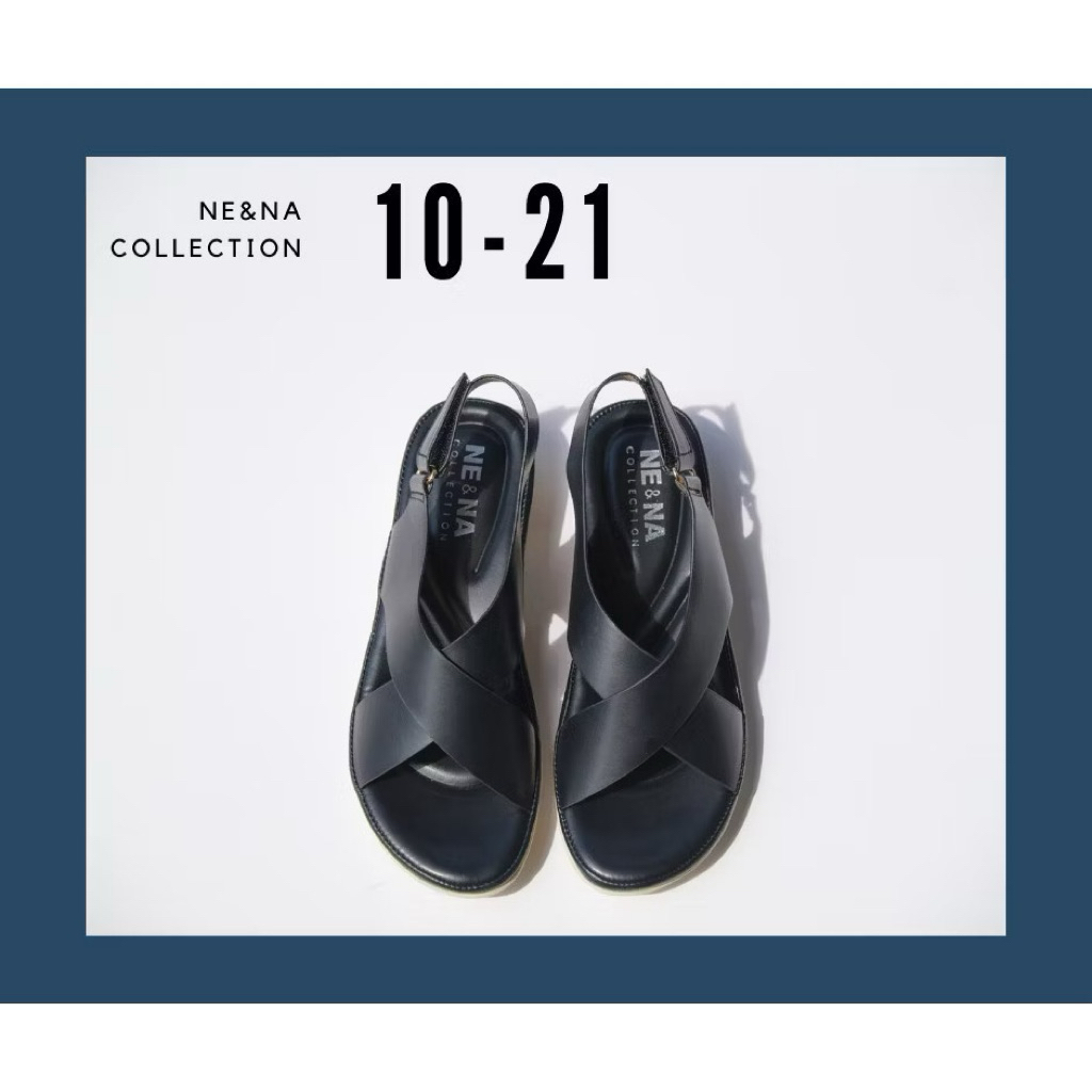 รองเท้าเเฟชั่นผู้หญิงเเบบรัดส้นเท้า (เบอร์ 40 ) NE&NA Collection Shoes