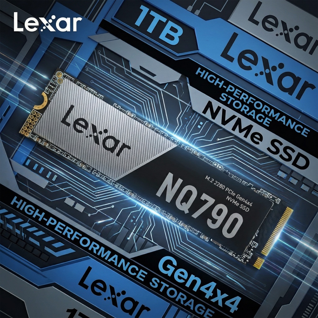SSD M.2 Lexar NQ790 1TB NVMe PCIe Gen4x4 (Read 7000MB/s) มือสอง ประกัน I HAVE CPU ยาวถึง 05/2030 - K