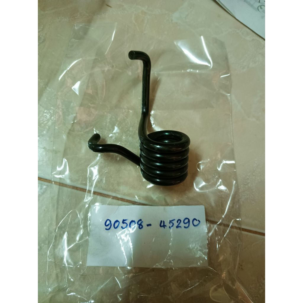 90508-45290 สปริงดันเบรคหลัง Yamaha DT100,DT175 อะไหล่แท้ใหม่ ห่อขาด