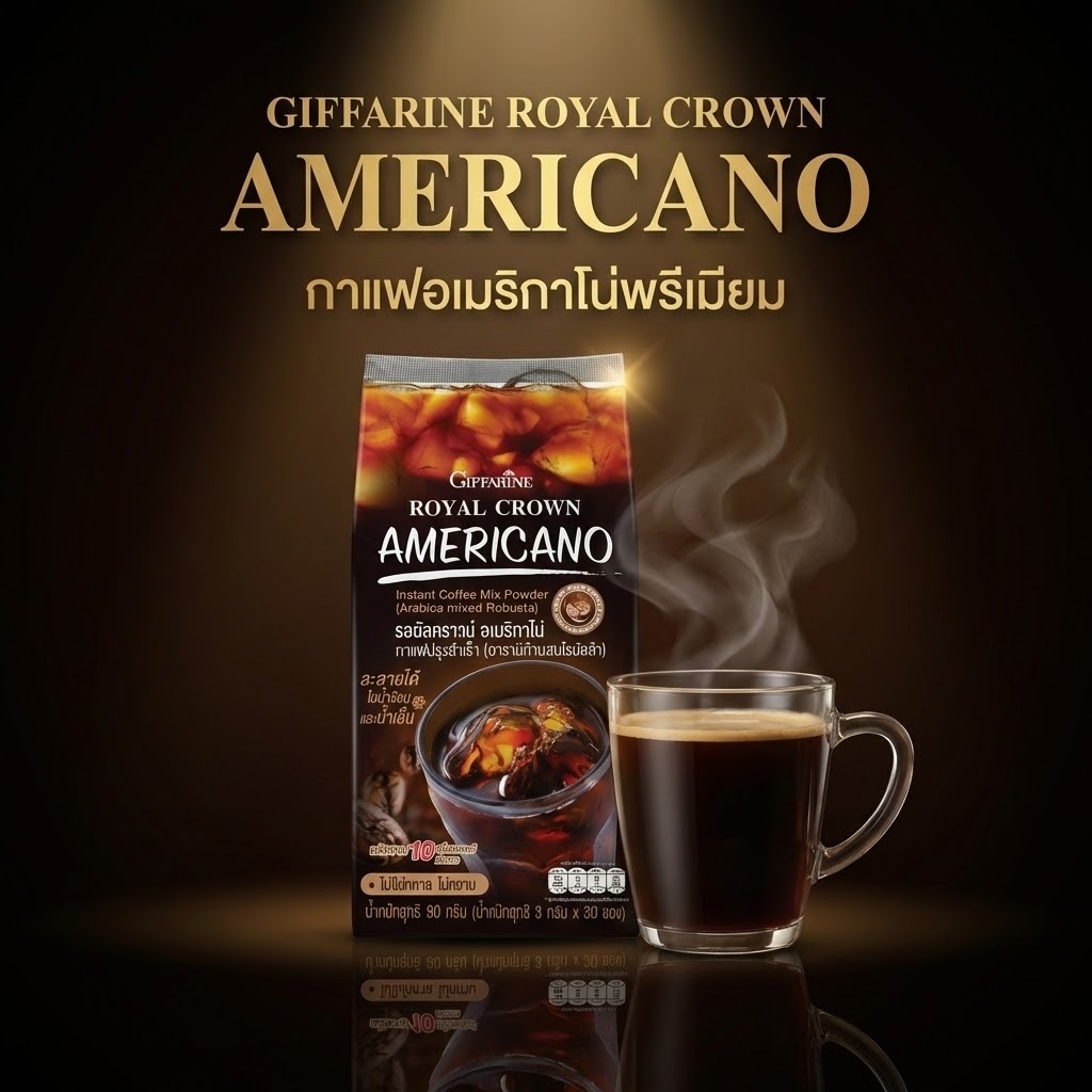 กิฟฟารีน รอยัลคราวน์ อเมริกาโน่ | Royal Crown Americano ของแท้