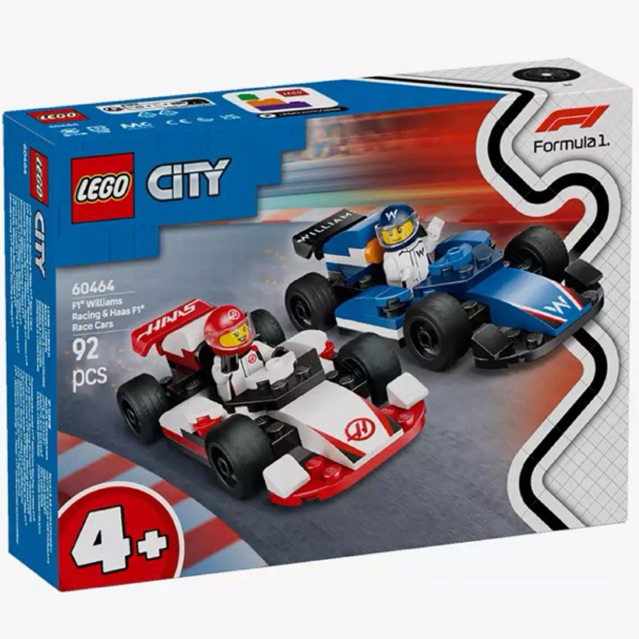 เลโก้ LEGO City 60464 F1® Williams Racing & Haas F1® Race Cars