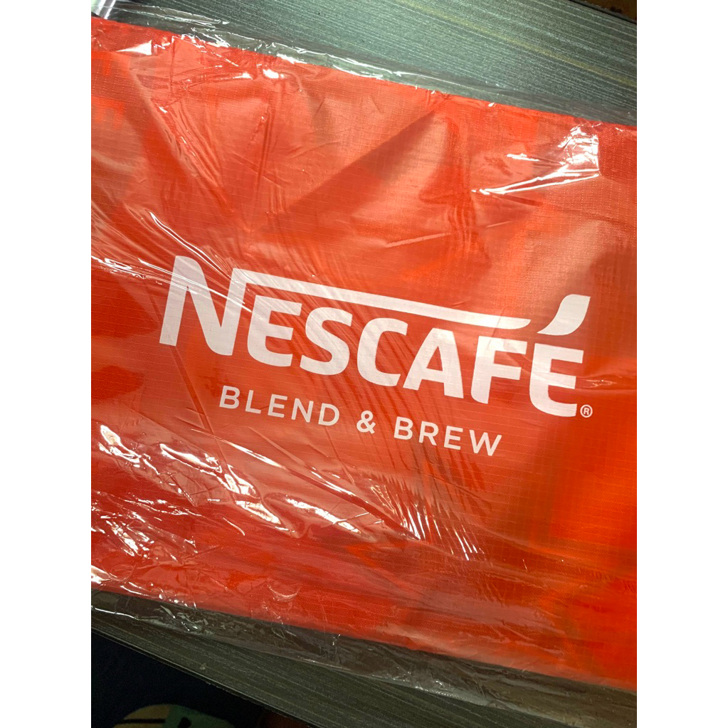 เสื่อปิกนิก คละลายเนสกาแฟ ขนาด 100x150 cm.