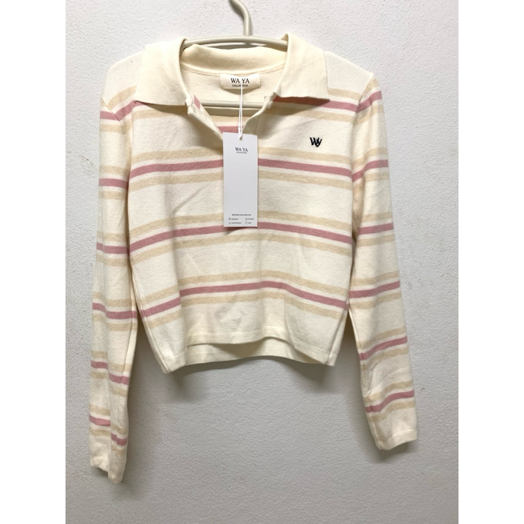 เสื้อแขนยาวไหมพรม ป้าย WAYA