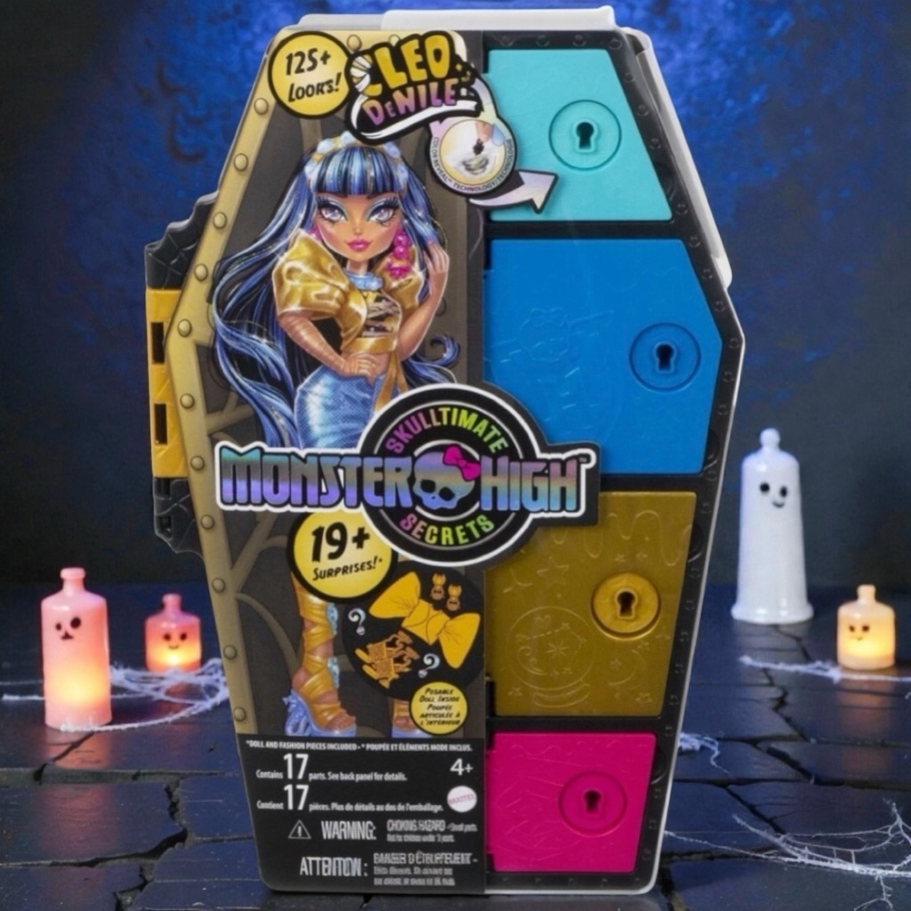 มอนสเตอร์ไฮ คลีโอ เดอ ไนล์ 🎁 MONSTER HIGH CLEO DE NILE 🎁 SKULLTIMATE SECRETS