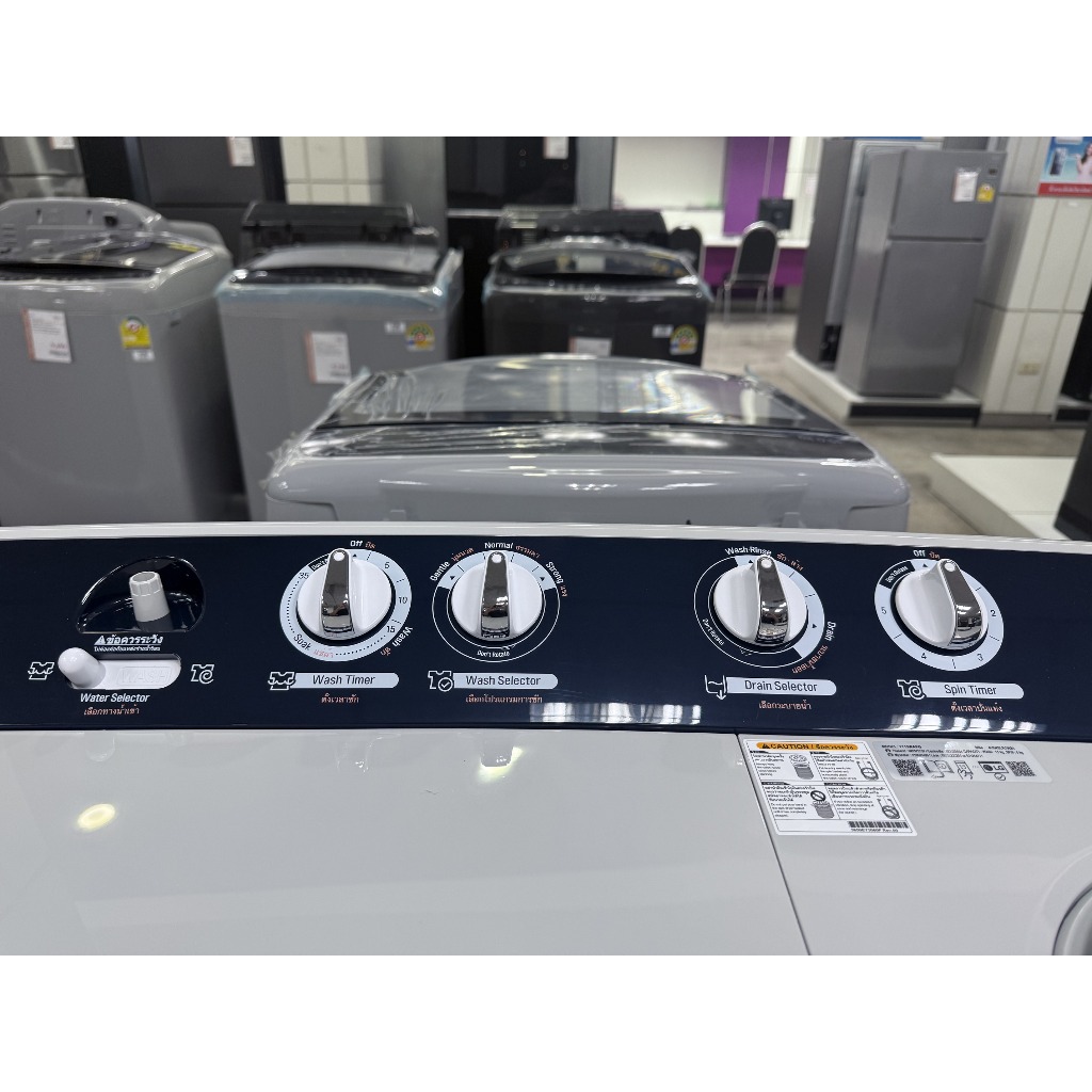 LG เครื่องซักผ้า 2 ถัง ขนาด 13 ก.ก. รุ่น TT13WARG แอลจี - รูปที่ 2
