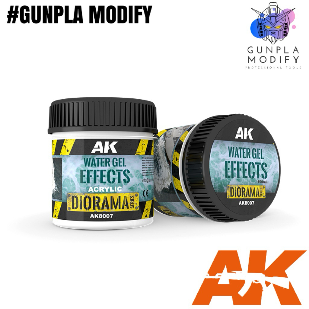 AK INTERACTIVE 8007 Water Gel Effect เจลน้ำเอฟเฟ็ค Acrylic ขนาด 100 กรัม
