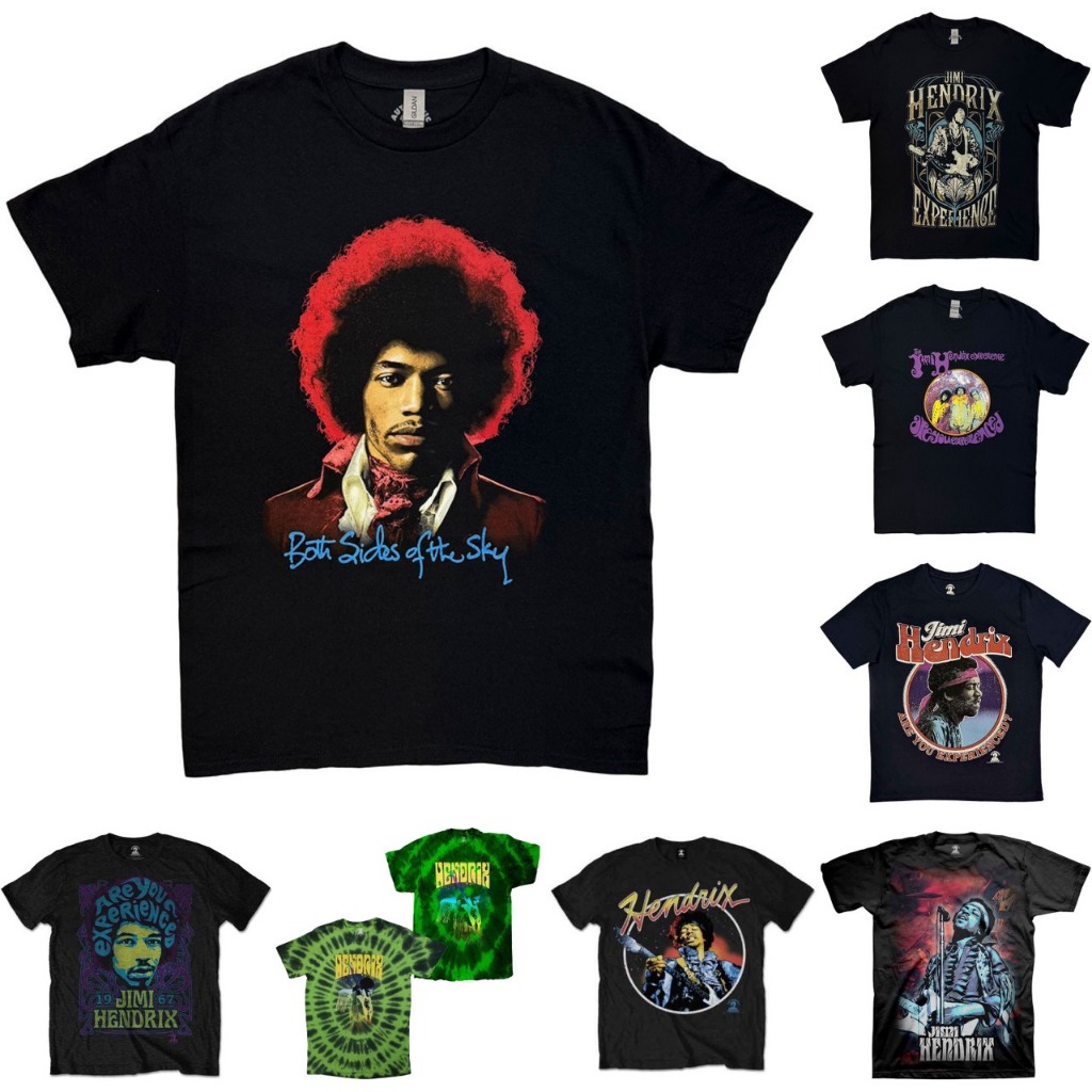 [PREORDER] เสื้อวง JIMI HENDRIX T-SHIRT ลิขสิทธิ์ของแท้ UK รวมลายสุดฮิต