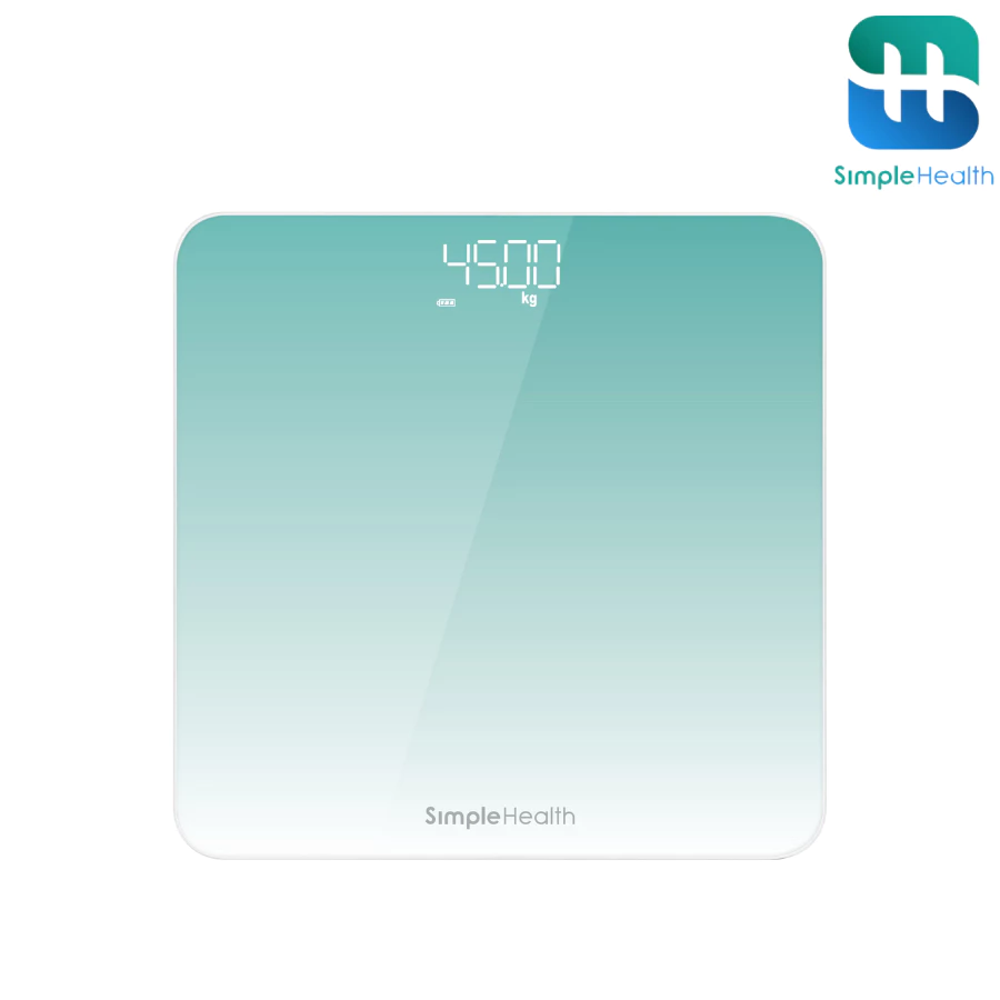 Simple Healthcare เครื่องชั่งน้ำหนักดิจิตอล 180kg Digital Scale LED แม่นยำ แถมสายวัดเอว รับประกัน 1 ปี