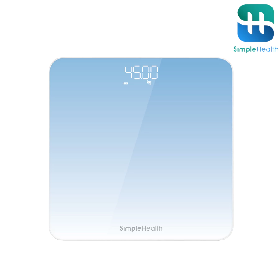 Simple Healthcare เครื่องชั่งน้ำหนักดิจิตอล แม่นยำ 180kg Digital Scale LED ใช้งานง่าย รับประกัน 1 ปี