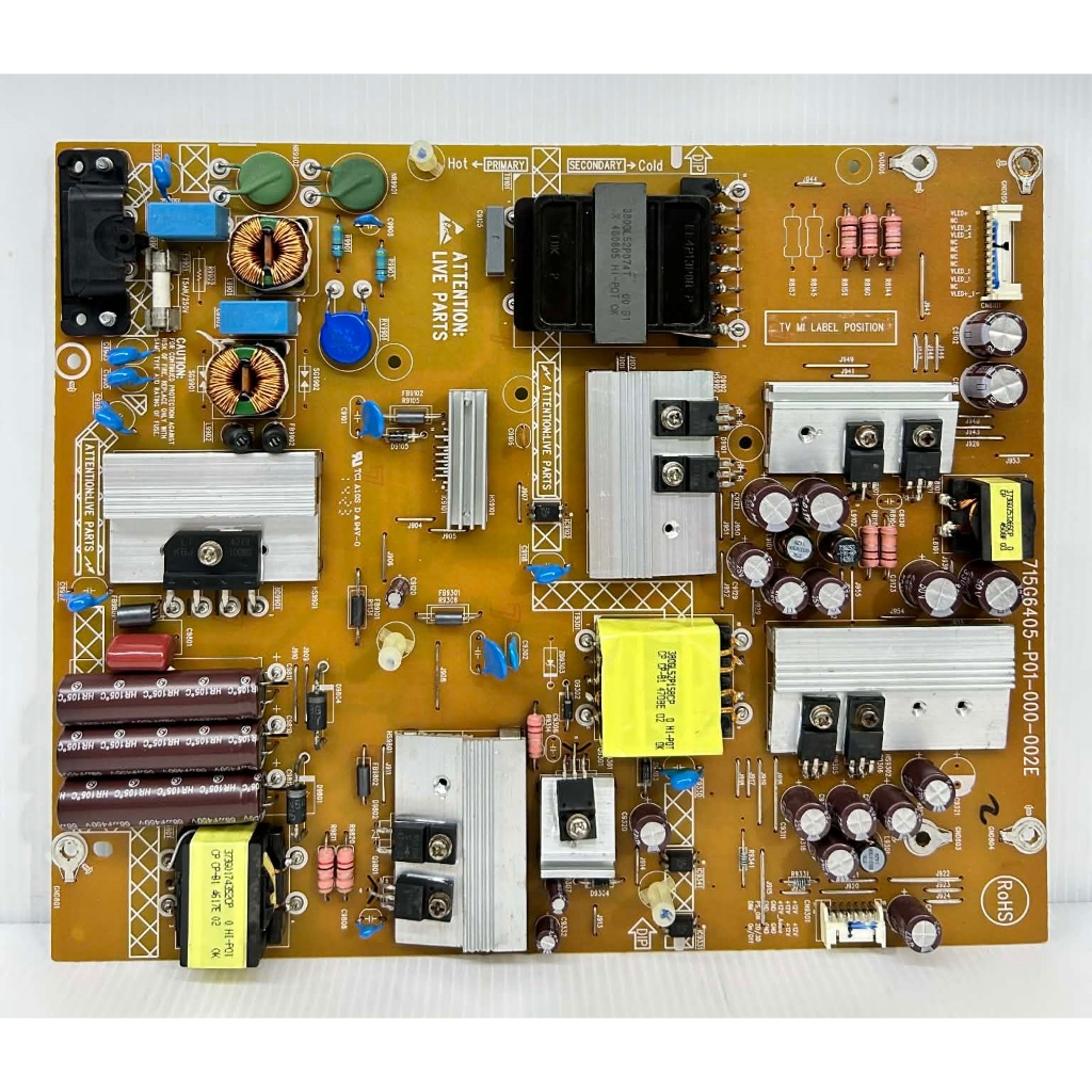 ซัพพลาย ทีวี PHILIPS รุ่น 55PFT6609S/98 พาร์ท 715G6405-P01-000-002E ของแท้ถอด มือ2 เทสไห้แล้ว