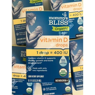 Mommy’s Bliss Vitamin D Drops วิตามินดีแบบหยด สำหรับทารกและเด็กเล็ก 400 IU