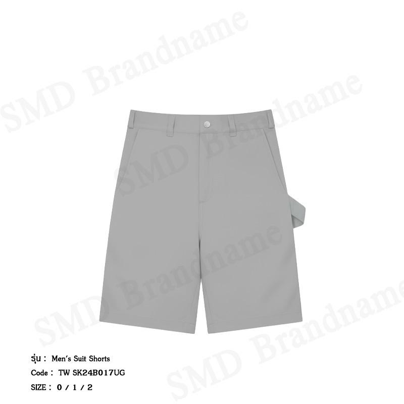 Team Wang กางเกงขาสั้นผู้ชาย รุ่น Men's Suit Shorts Code: TW SK24B017UG