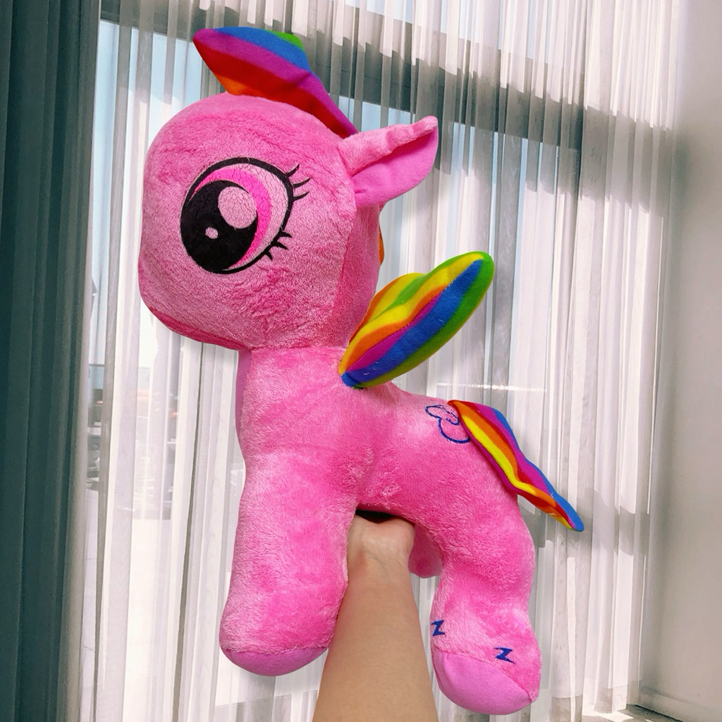 พร้อมส่ง ตุ๊กตาม้าโพนี่ Pony ตุ๊กตาโพนี่ my little pony ของขวัญน่ารัก โพนี่ ของแต่งห้อง ราคา ถูกที่สุด ดีลบีเคเค แกลเลอรีภาพที่ 3