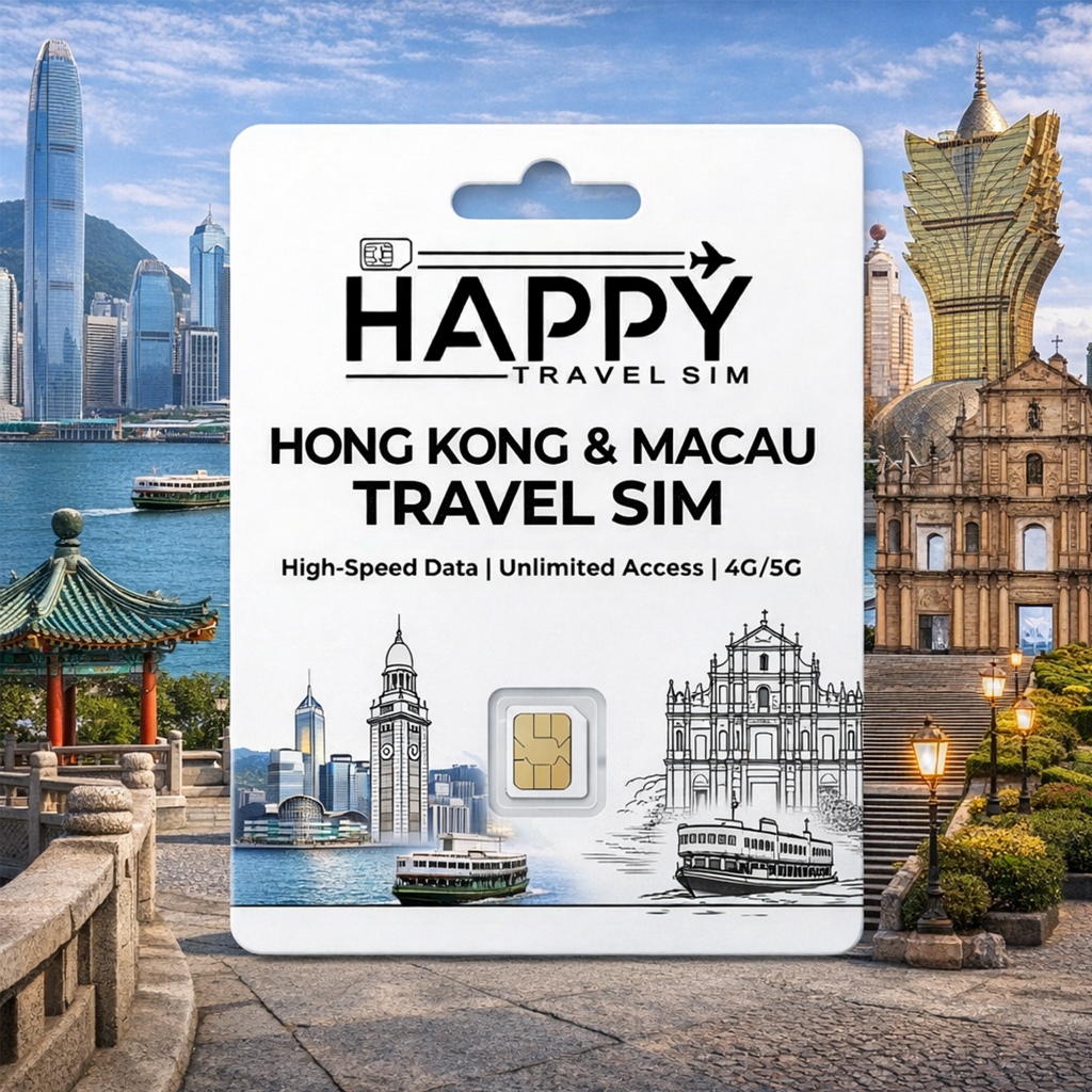 ฮ่องกงและมาเก๊า,Hong Kong & Macau Travel Sim Card
