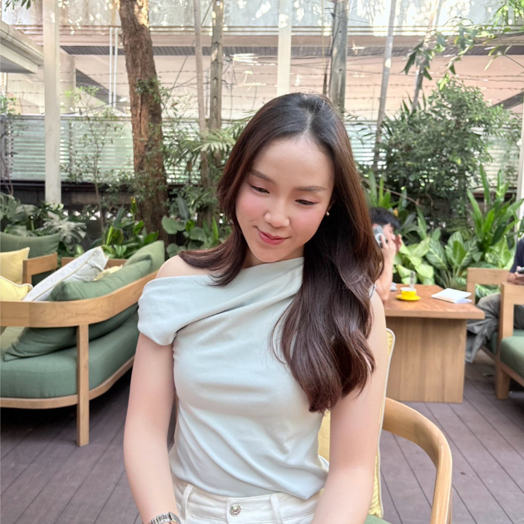 Dolce drop shoulder เสื้อไหล่ตก ผ้าคอตตอน basicselected
