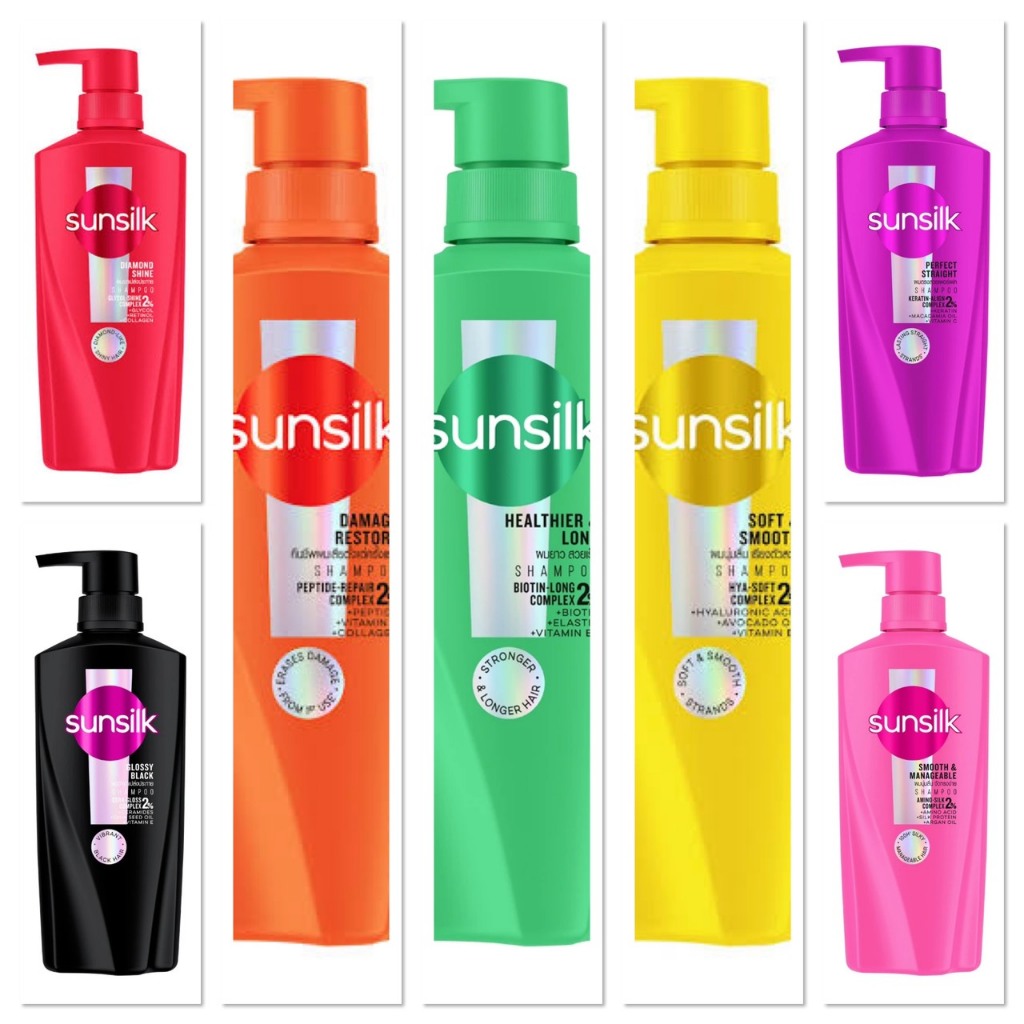 Sunsilk ซันซิล แชมพู 325มล. ครีมนวด 300มล. - รูปที่ 7