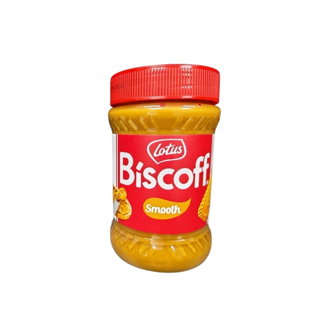 LOTUS BISCOFF Smooth แยม บิสคอฟชนิดเนื้อเนียน 400 g (ขวดแก้ว)