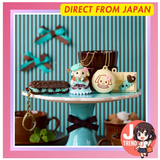 Sylvanian Families Whipped Keychain Kit Choco Mint [ส่งตรงจากญี่ปุ่น]