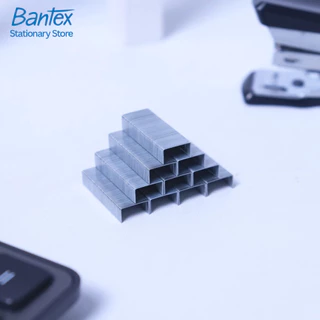 Bantex ลวดเย็บกระดาษ ขนาด 26/6, 26/10mm ลูกแม็ก ลวดแม็ก ลวดเย็บเอกสาร Staples Silver