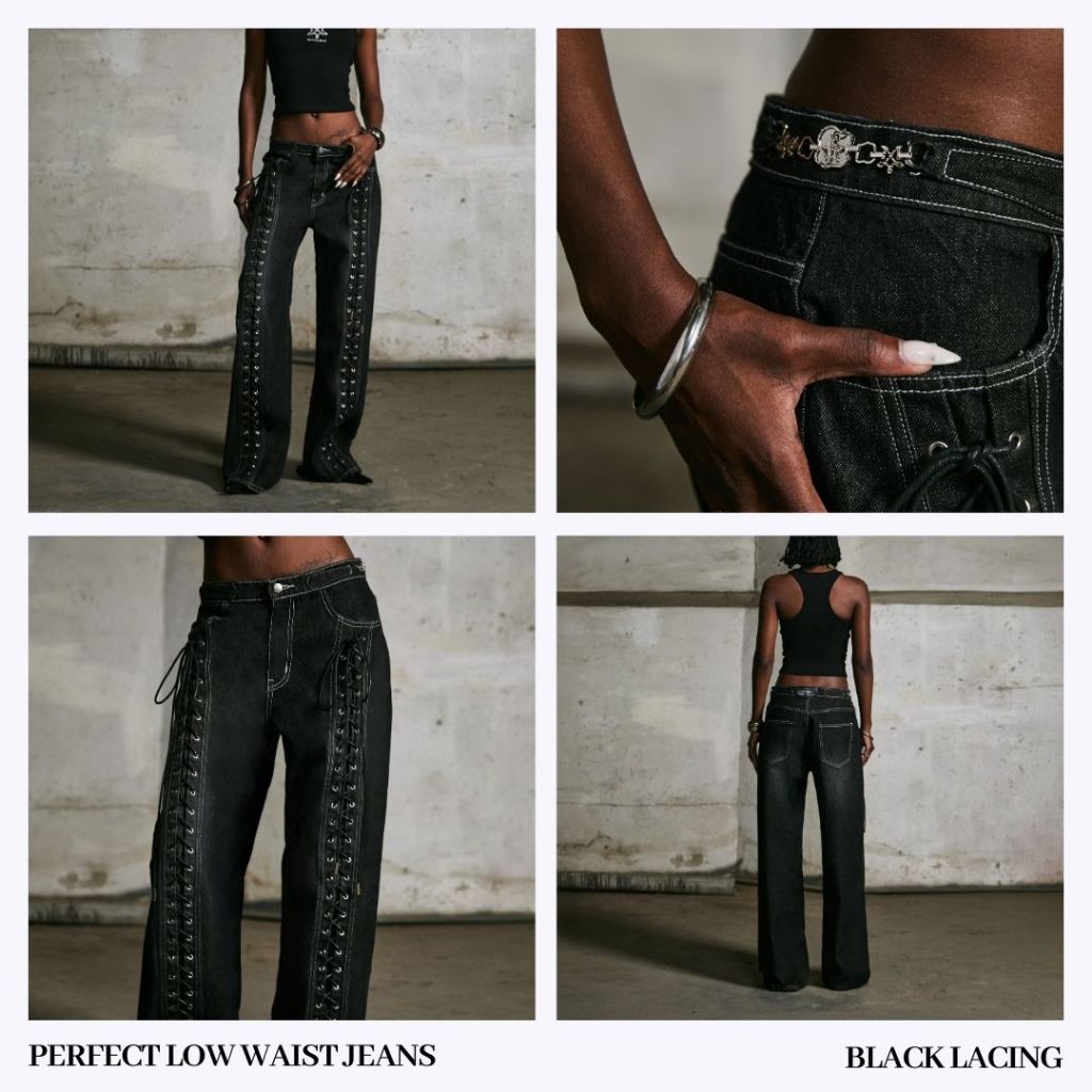 Merge Official - Perfect Low Waist Jeans Seasonal Colors (พร้อมส่ง) รูปที่ 3