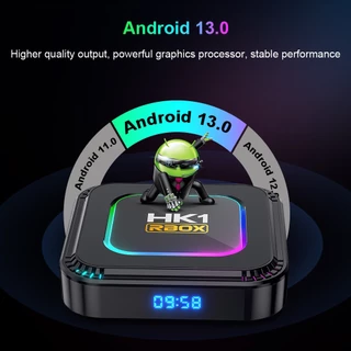 HK1 RBOX K8 Android 13 Smart TV box Rockchip RK3528 Wifi 5G Bluetooth Android box