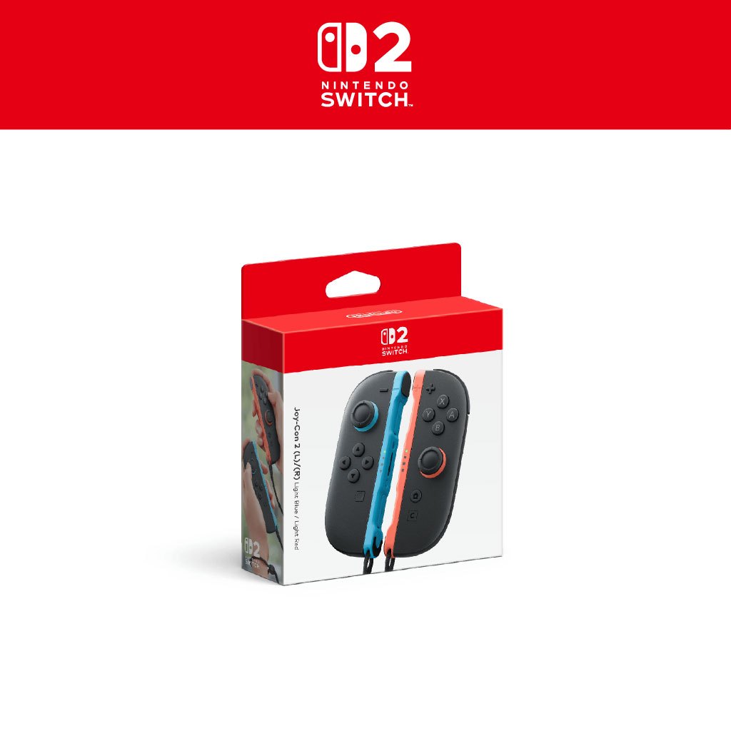 [Nintendo Official Store] Joy-Con 2 (L)/(R) Light Blue / Light Red  (คอนโทรลเลอร์)