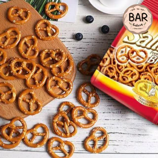 ขนมปังอบกรอบรสเกลือแท้ ขนาด 150g. Lorenz Saltletts BREZEL ขนมทานเล่น หรือใช้ตกแต่งบนจานขนม อาหาร
