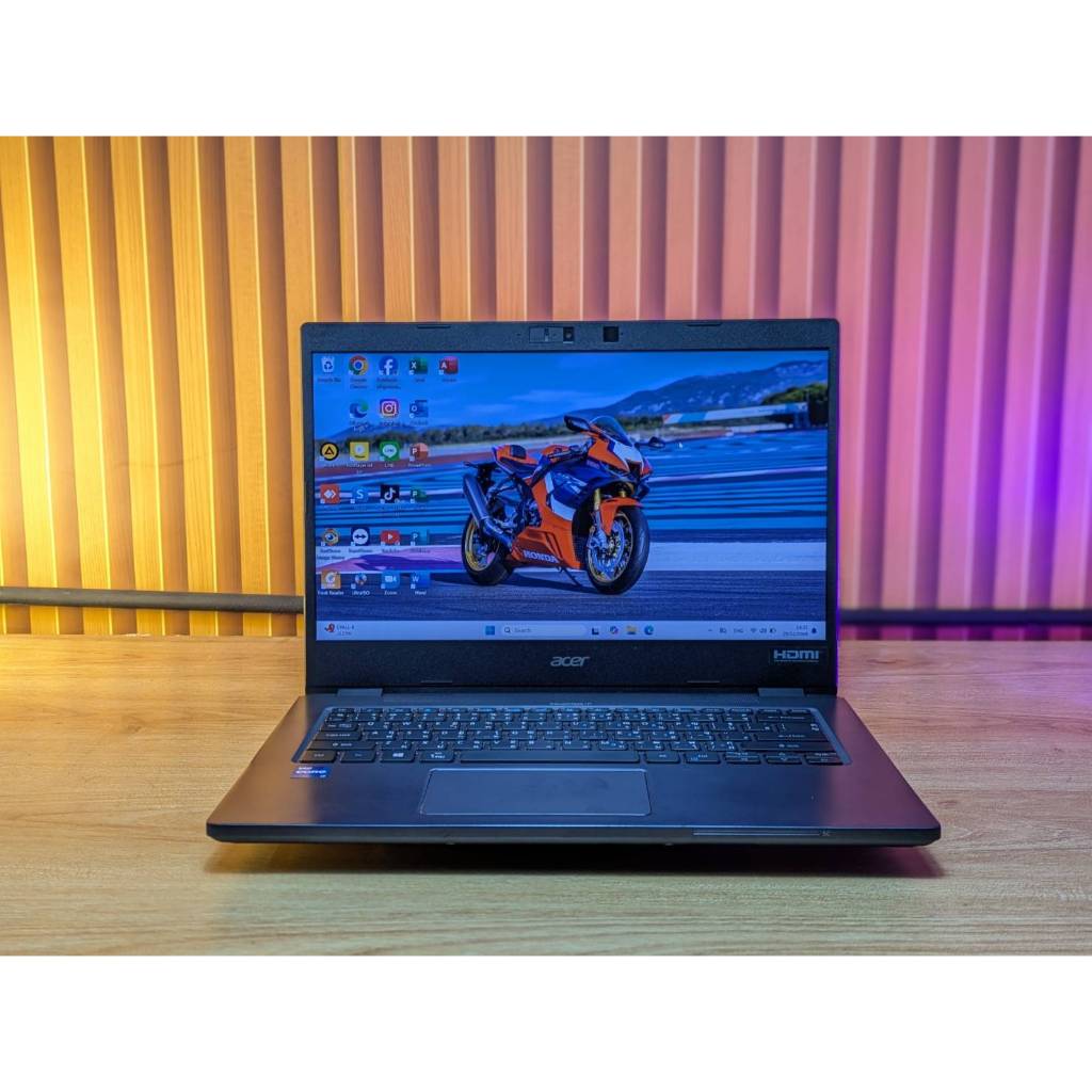 CPU i7 7700HQ 2.80hzAcer TravelMate P414-51 สเปก intel Core i7-1165G7