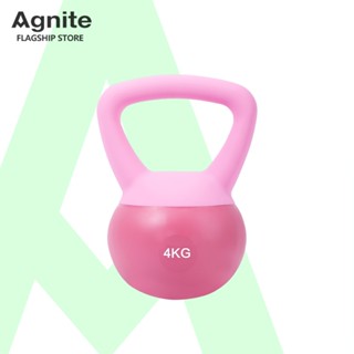 Agnite เคทเทิลเบลฟิตเนส ดัมเบลยกน้ำหนัก วัสดุแบบนุ่ม ขนาด 2/…