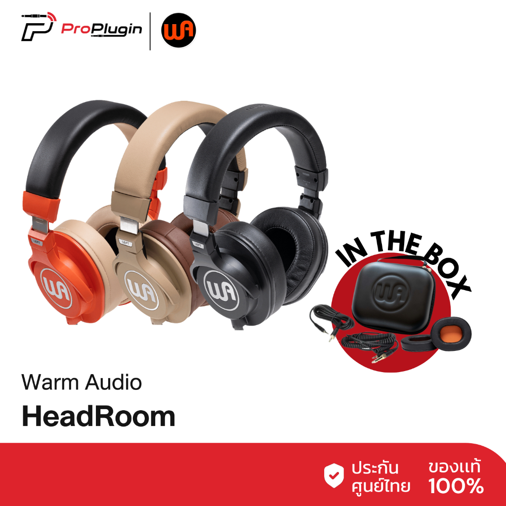 Warm Audio HeadRoom | Closed-Back Professional Studio Headphones
