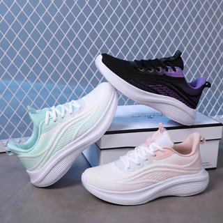 (SE-106) A รองเท้าผ้าใบแฟชั่น รองเท้าผ้าใบผู้หญิง Sport ทรงสวย เรียบ เท่ รองเท้าลำลอง ระบายอากาศได้ดี ใส่สบาย
