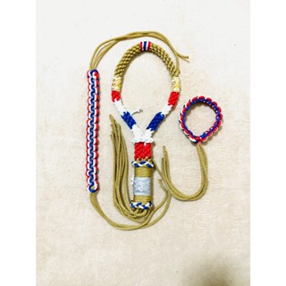 ทอง มงคลมวยไทยลายธงชาติไทย