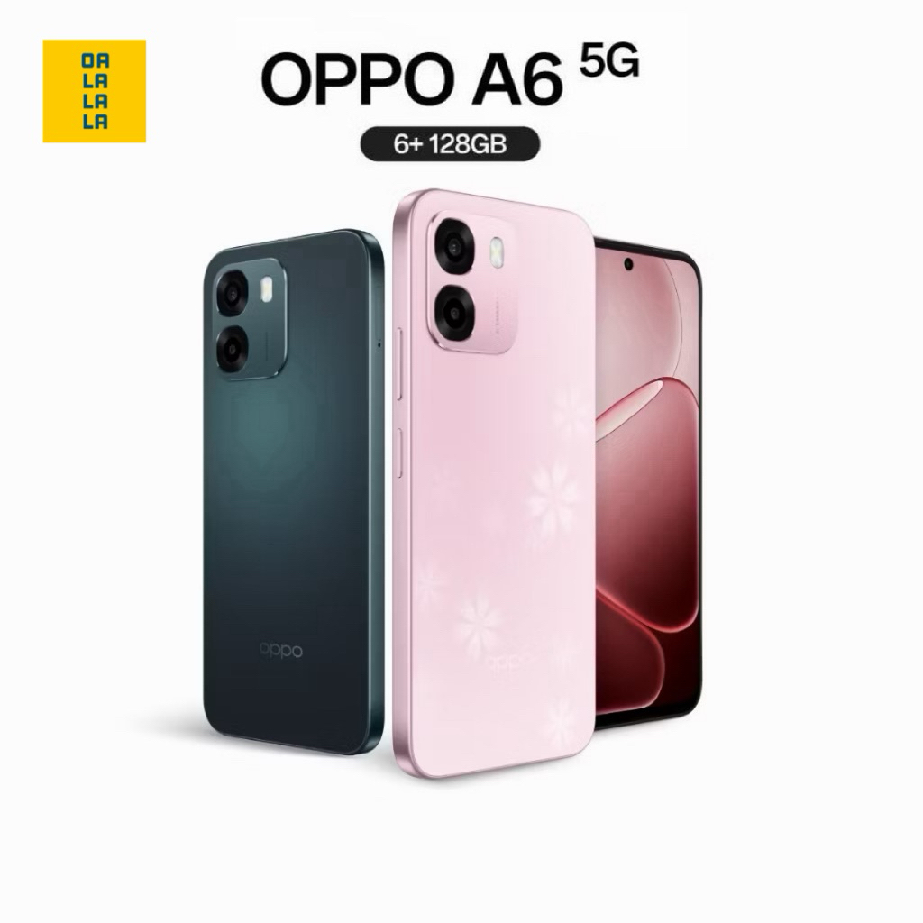 OPPO A6 5G [6+128 gb] เครื่องศูนย์แท้ รับประกันศูนย์ไทย 1 ปี