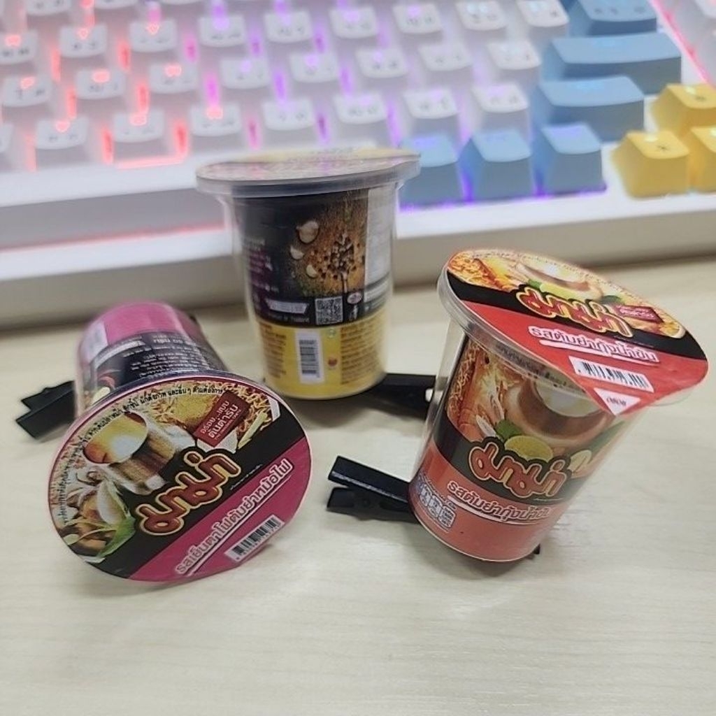 กิ๊บมาม่าคัพจิ๋ว พร้อมส่ง มี 3 แบบให้เลือก