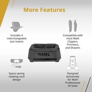 (ของแถม) Wahl Single Power Station-อุปกรณ์เสริมของแท้, แบตเตอร์เลี่ยน, ปัตตาเลี่ยน