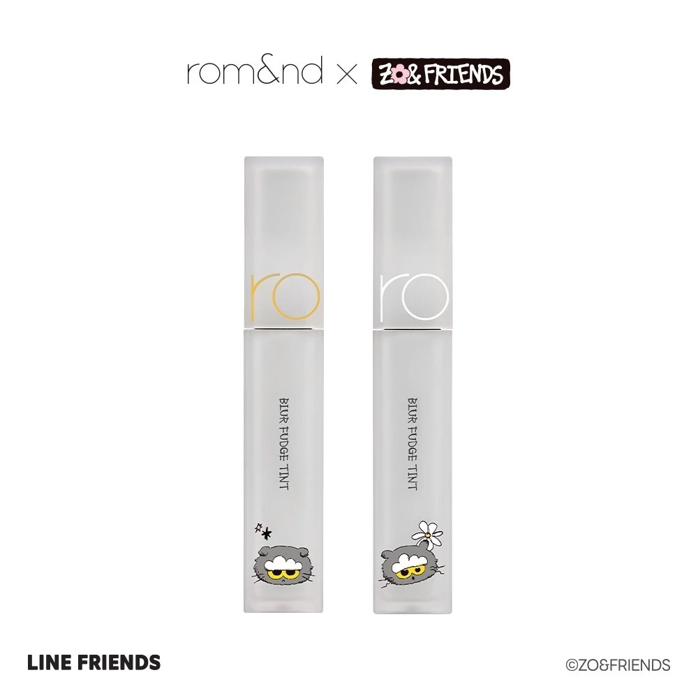 rom&nd × ZO&FRIENDS تينت مطفي Blur Fudge — صورة 3