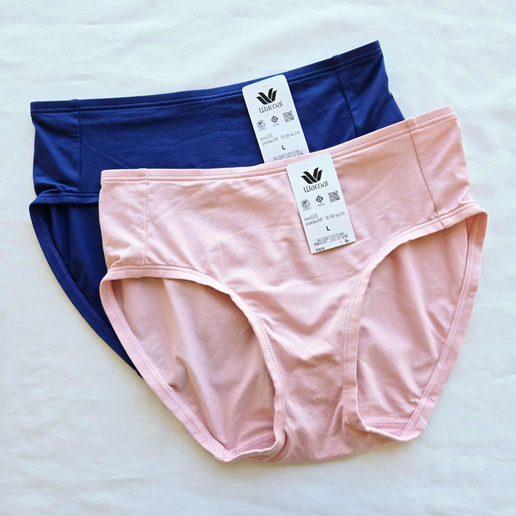 WACOAL รุ่นใหม่ล่าสุด (WU3457) กางเกงชั้นใน ทรงครึ่งตัว เนื้อผ้านุ่มลื่น