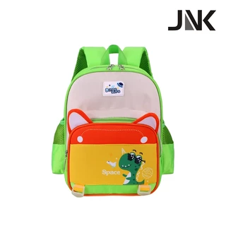 JNK #8002 กระเป๋าเป้ผ้าใบสำหรับเด็กอนุบาล กระเป๋าเตรียมอนุบาล 12 นิ้ว