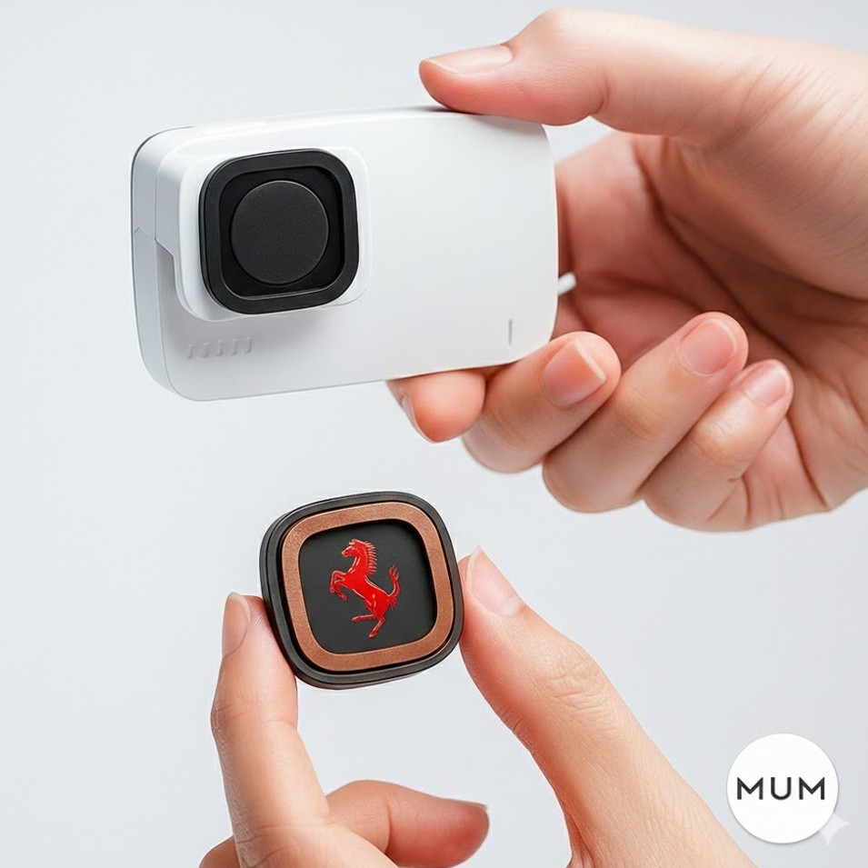 ขา Easy Pass แม่เหล็กไม่ใช่ 3D print - Easy Pass ทุกรุ่น ใส่โลโก้กราฟฟิคได้