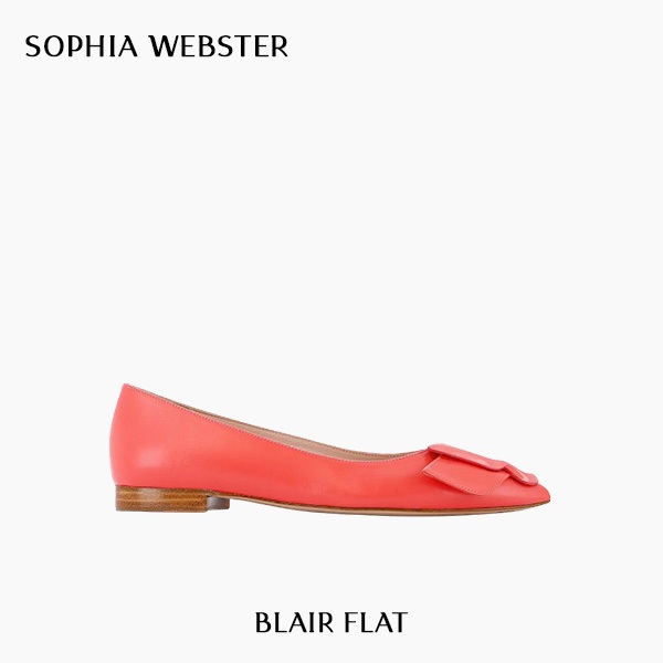 โซเฟีย เว็บสเตอร์ | รองเท้าทรงแฟลตส้นแบนรุ่น Blair Flat Coral Kiss