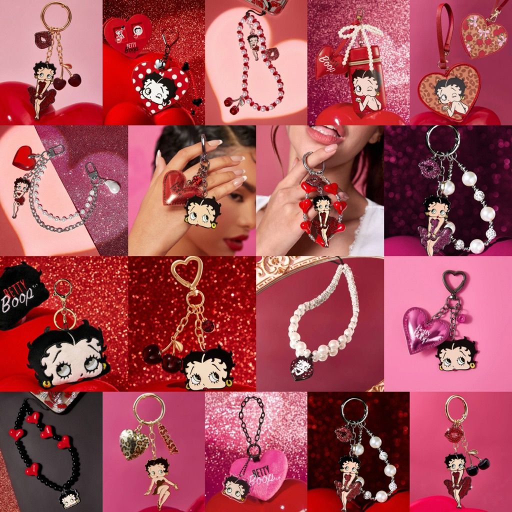 👠PRE-ORDER 7-10 วัน💋 Betty Boop Collection พวงกุญแจ ❤️✨ | ลิขสิทธิ์แท้💯