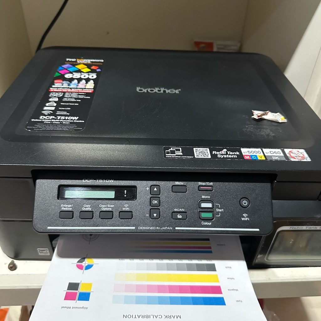 ยูส เครื่องปริ้น Brother t530w ไม่มีประกัน ไม่มีแตกหักใดใด