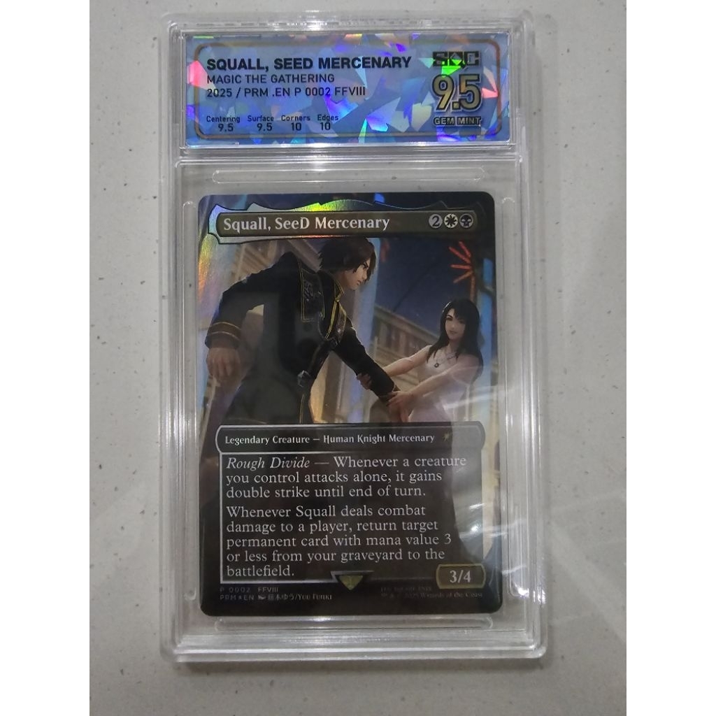 Squall, SeeD Mercenary MTG Final Fantasy Promo - Foil (Grade SQC-9.5)