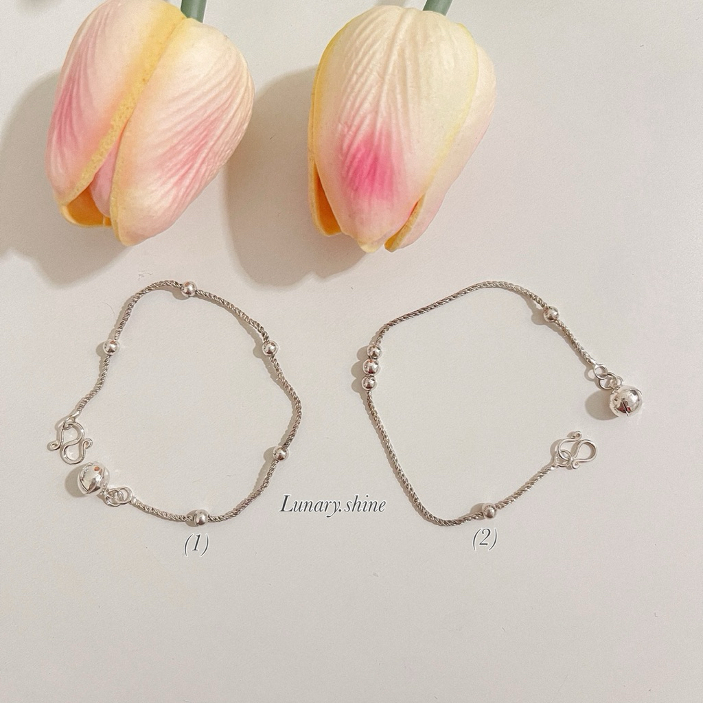 Lunary / สร้อยข้อมือเงิน 92.5 Miniball ball Bracelet