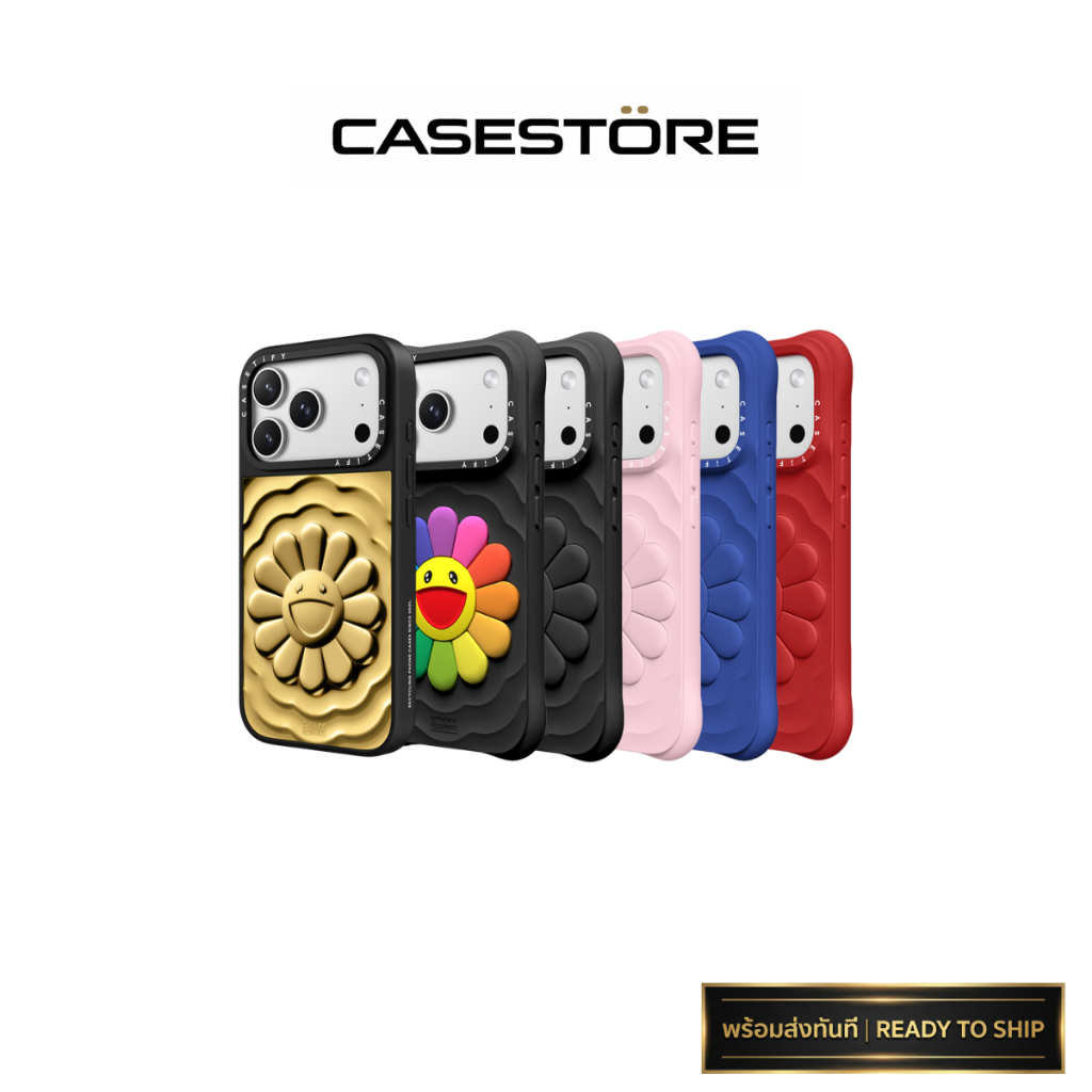 (พร้อมส่ง) CASETiFY Takashi Murakami Special Edition Flowers Case Blind Box | สำหรับ iPhone | ของแท้
