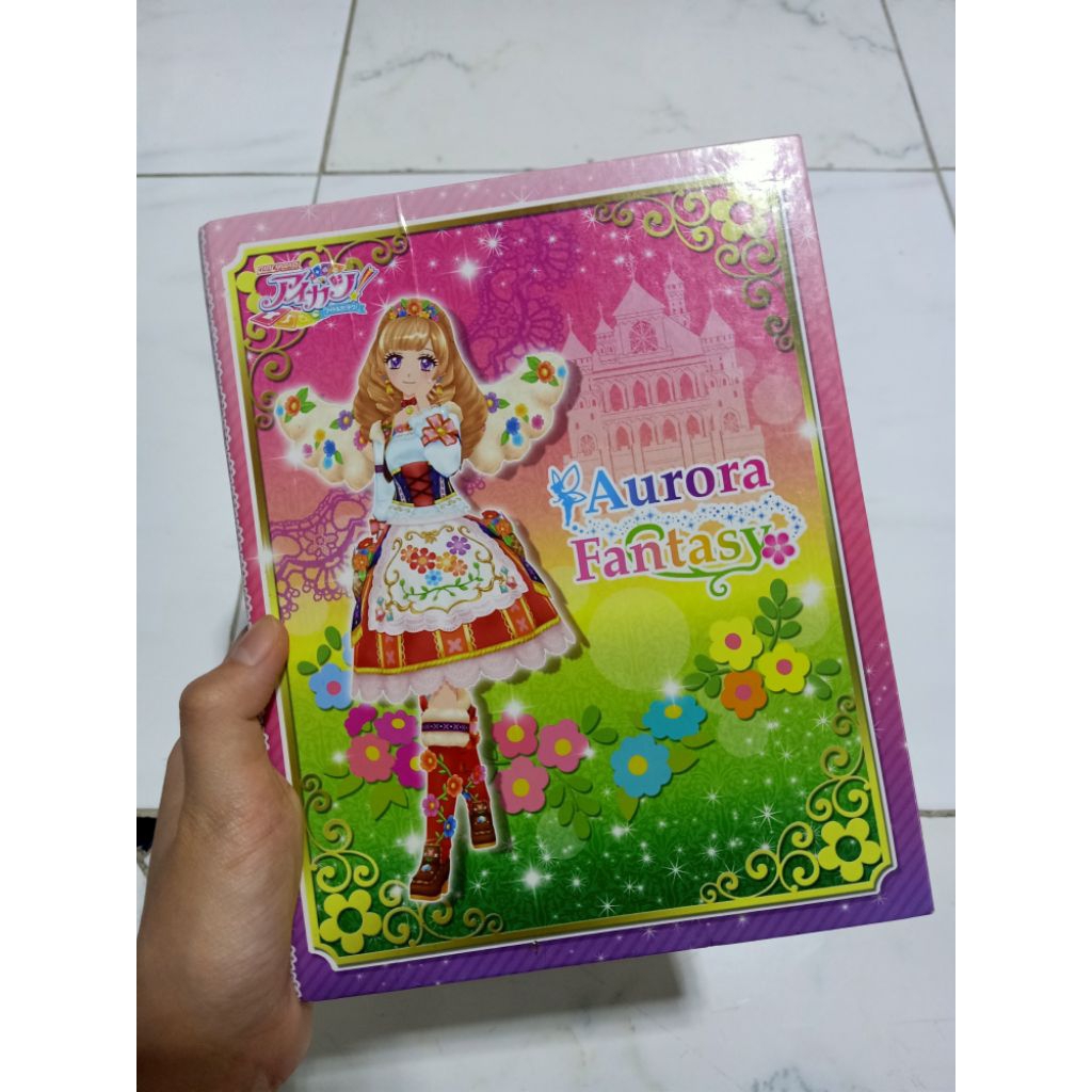 สมุดเก็บการ์ด Aikatsu + เซ็ตการ์ด Aikatsu star 35 ใบ