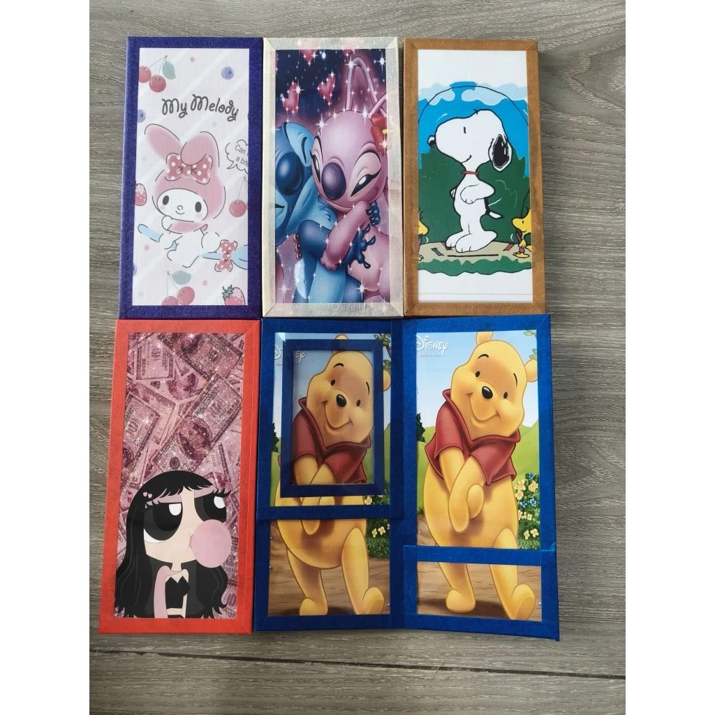 ซองใส่บัตรตอก ใช้เวลาจัดทำ 2-3 วัน ( แจ้งรูป และขอบสี ในแชท 1รูป / 1 ซอง )