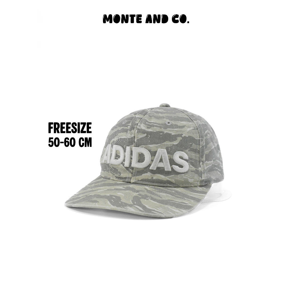 [ใส่โค้ดลดได้]✅100% Adidas Tiger Camo อดิดาส หมวกมือสอง Hat cap หมวกแก๊ป แฟชั่น กันแดด Hats Caps
